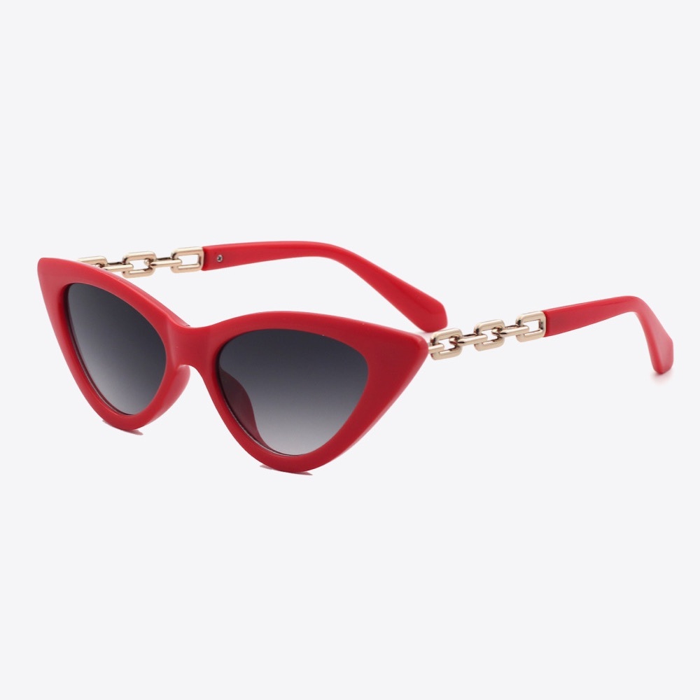 Chain Cat-Eyed Shades